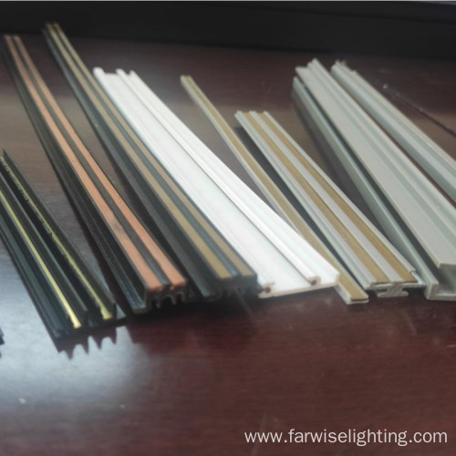 4 wire pvc and copper co-extrusion profile track